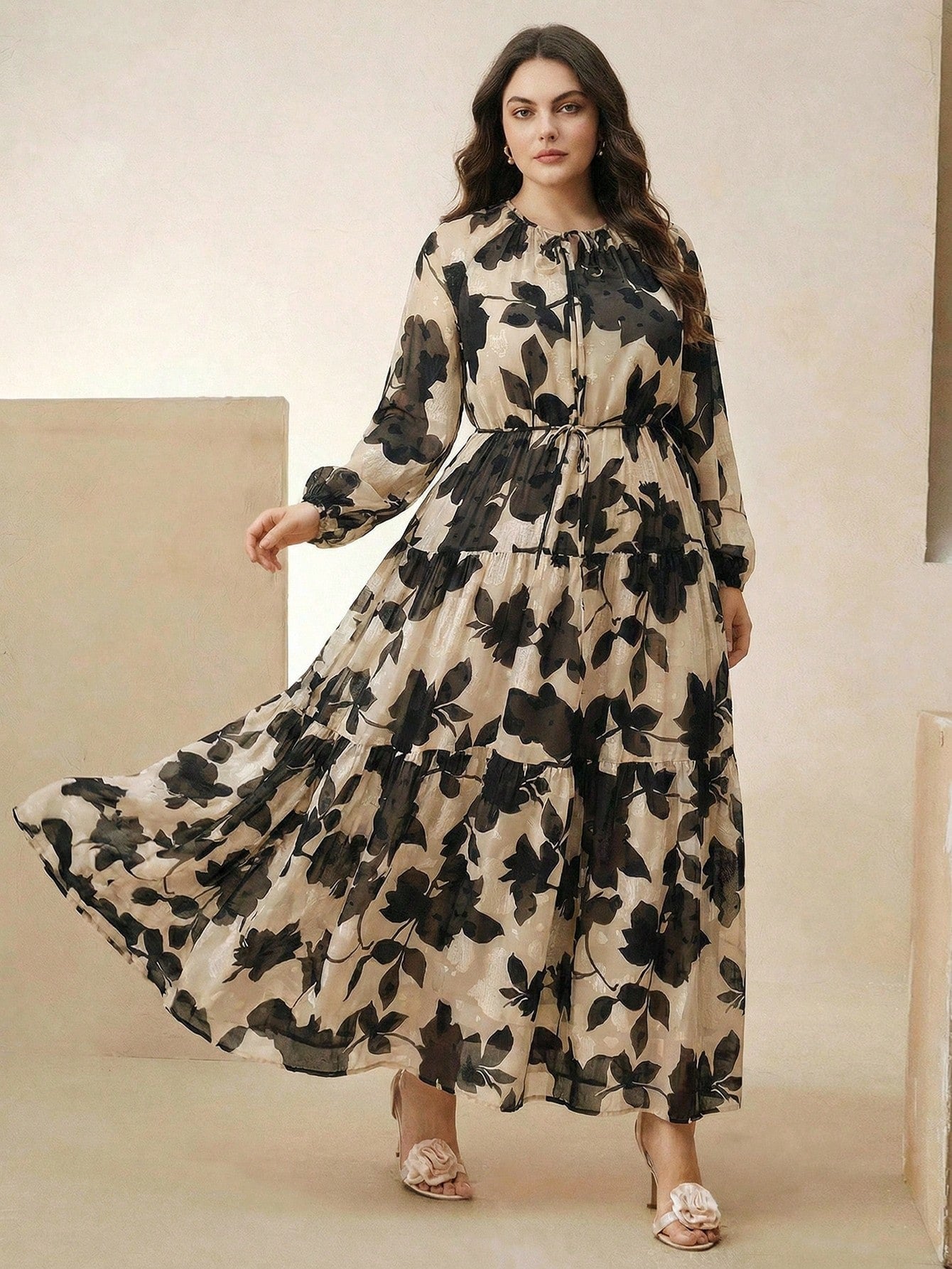 chiffon maxi dress amazon Plus no-returns:2025-12-15_2028-08-05 Baltic Born Womens Caldwell this navy blue maxi Size:20 US