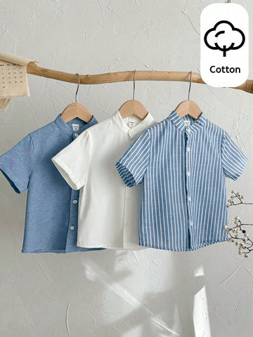 Young boys 3 pc shirt set
