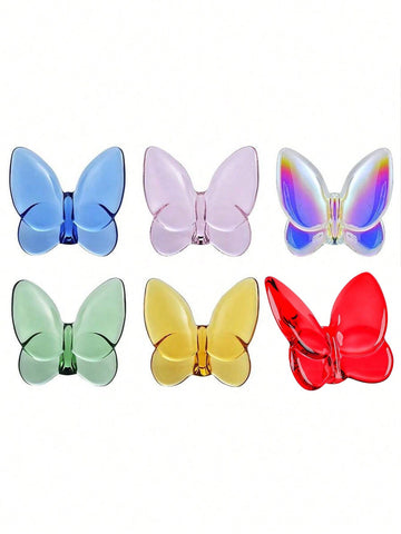 Crystal butterfly decoration