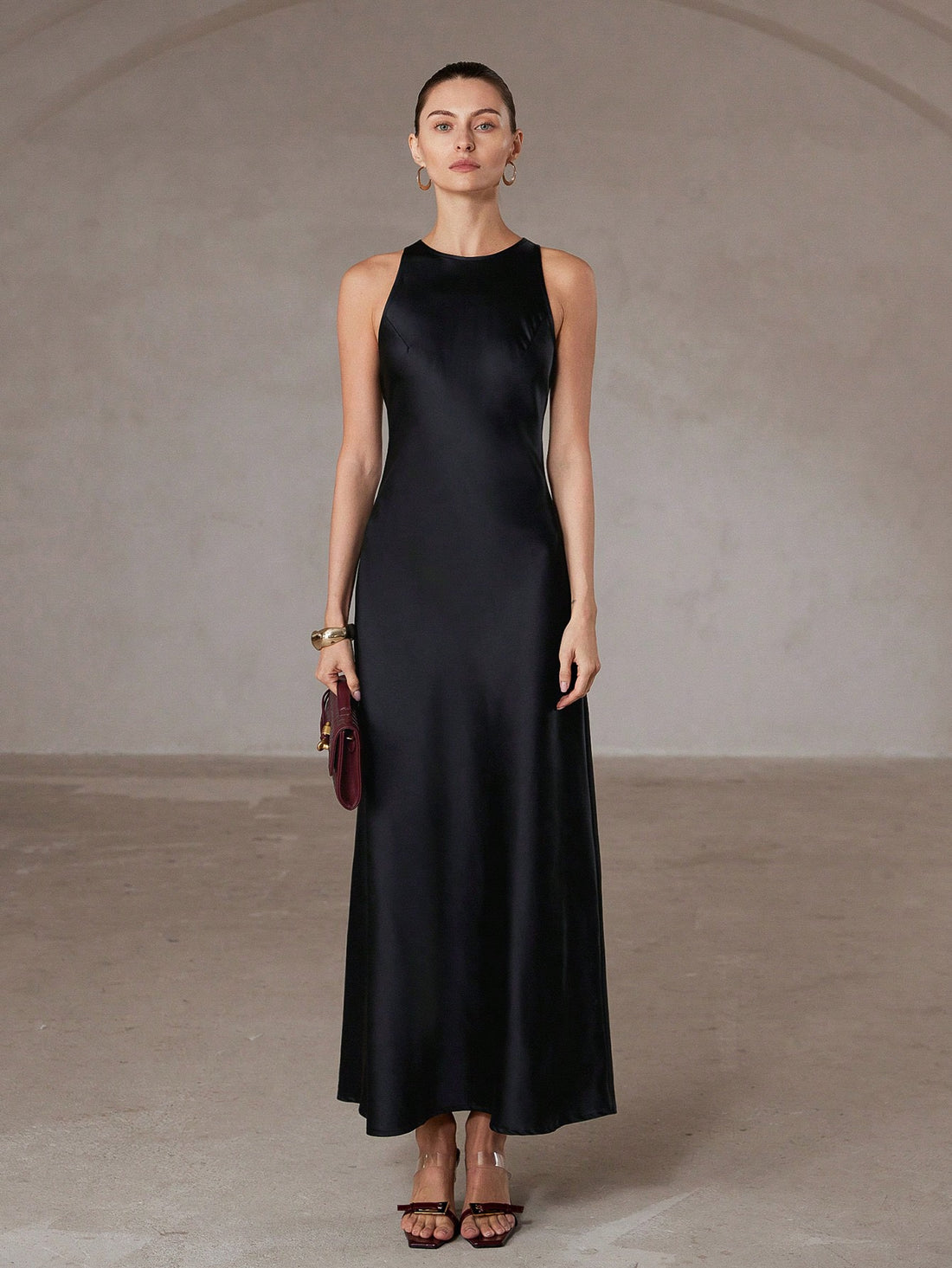 Black Slip Dress