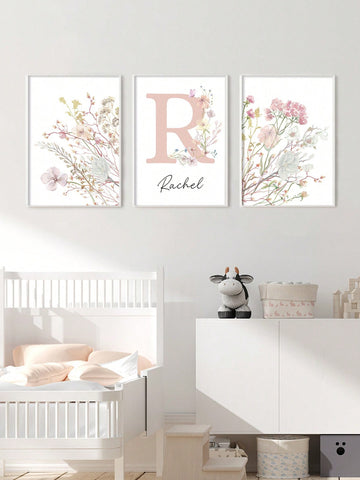 Customized Name Canvas Prints
