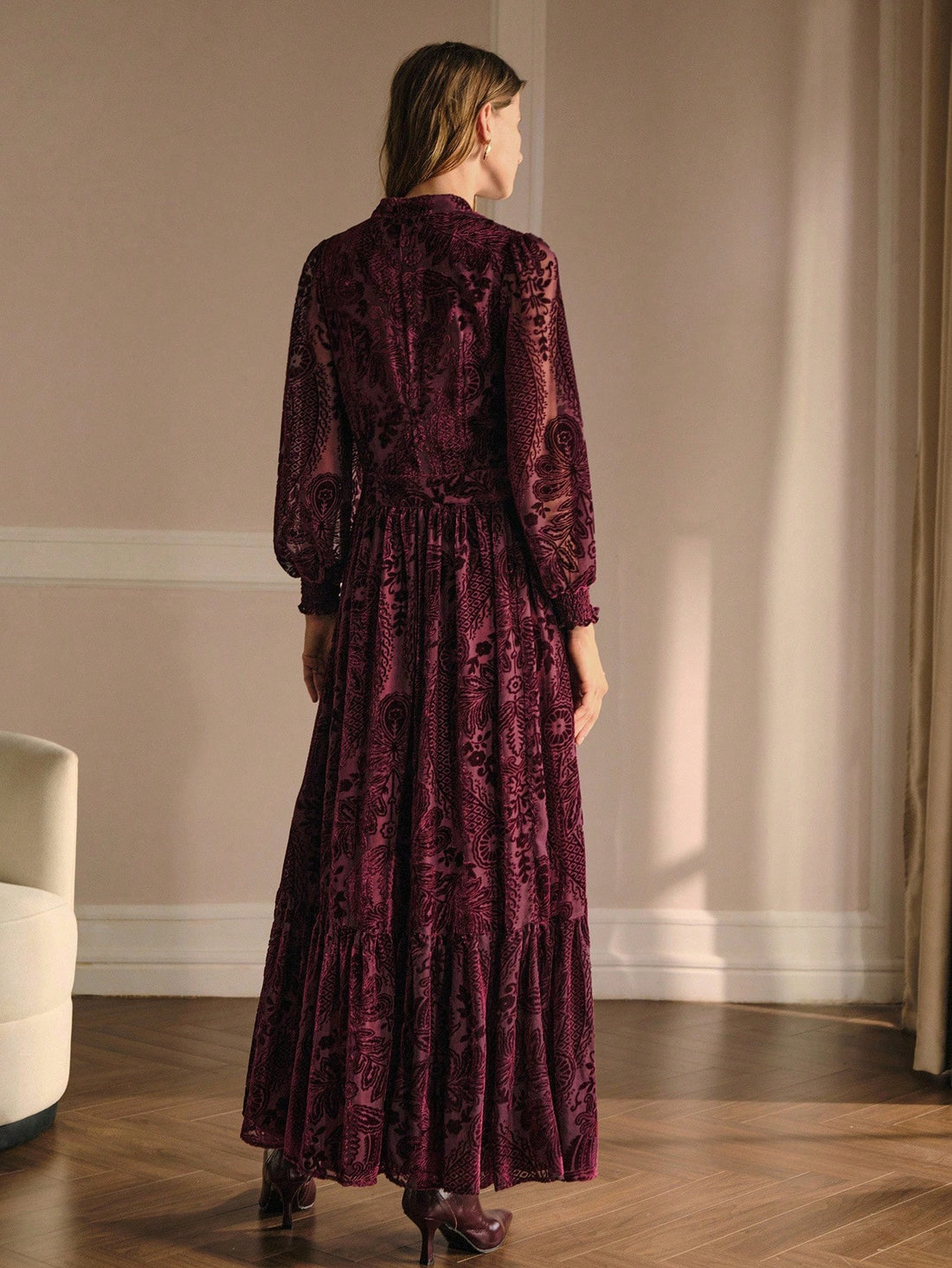 MOTF- Premium quality velvet Dress