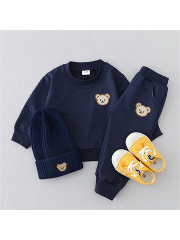 Boy Bear Sweat Set
