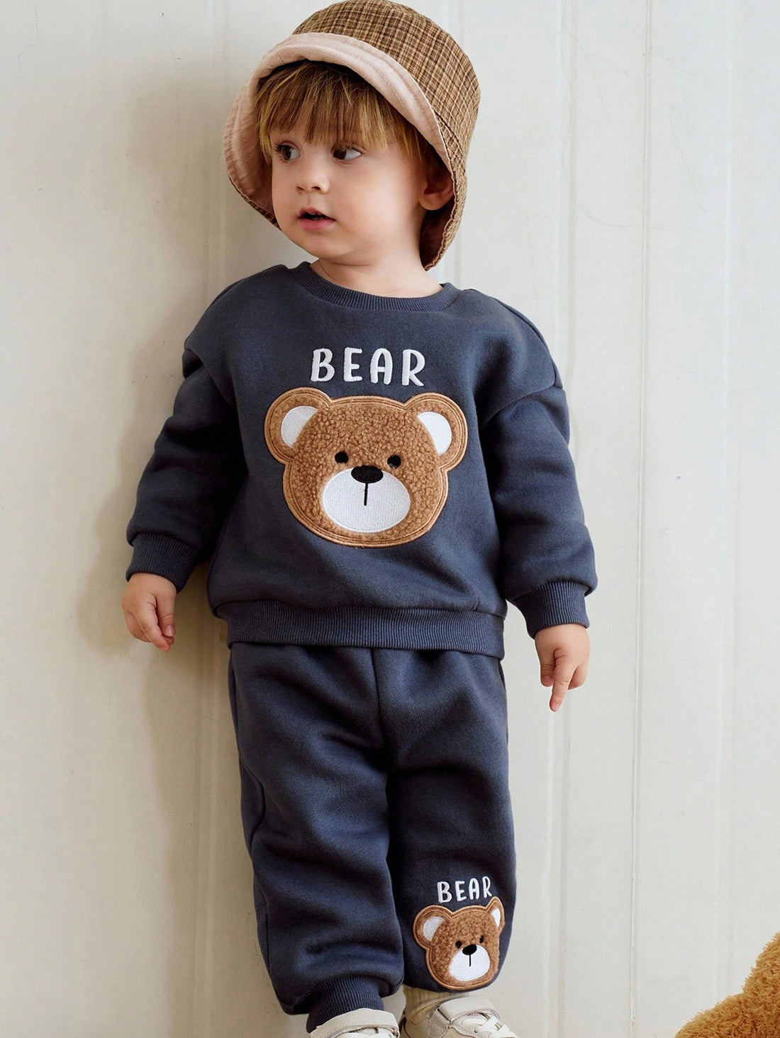Bear Sweater and Pants Set