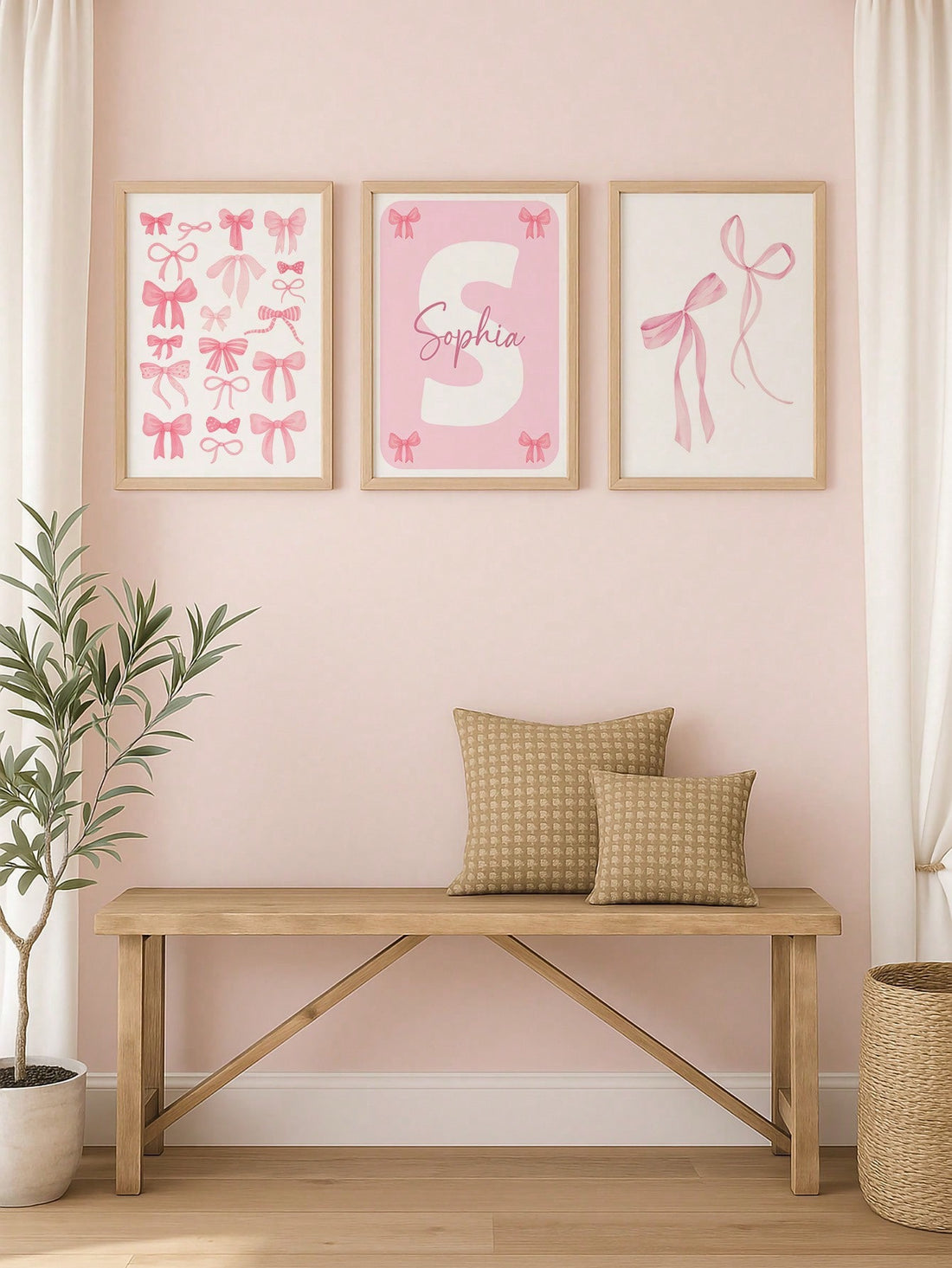 3 pcs Canvas Art Custom