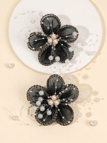 Wedding Flower Hair Clips