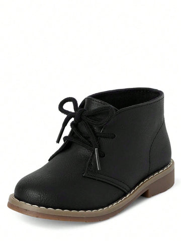 The CHILDREN’S PLACE Kids Booties- Black