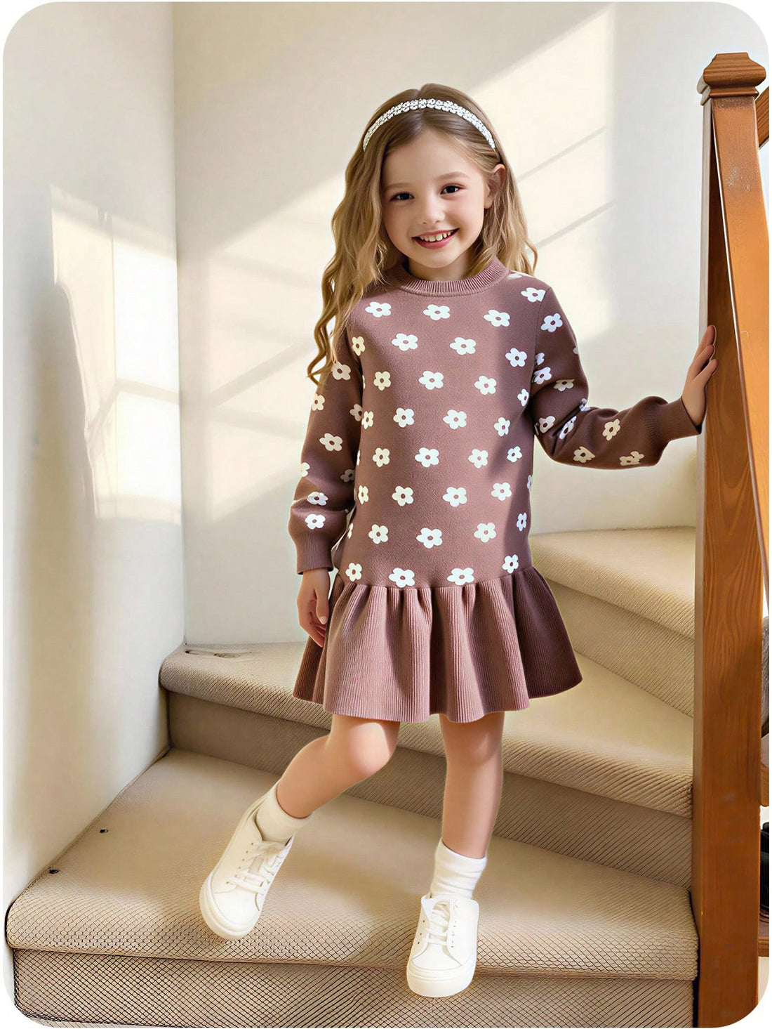 Toddler Knit Sweater Dress