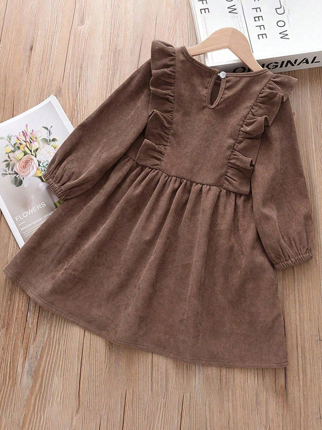 Girls Corduroy Dress