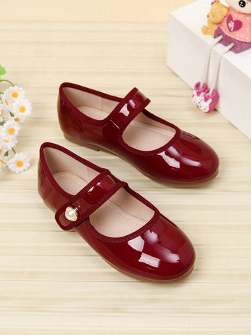 Burgundy Dressy Flats