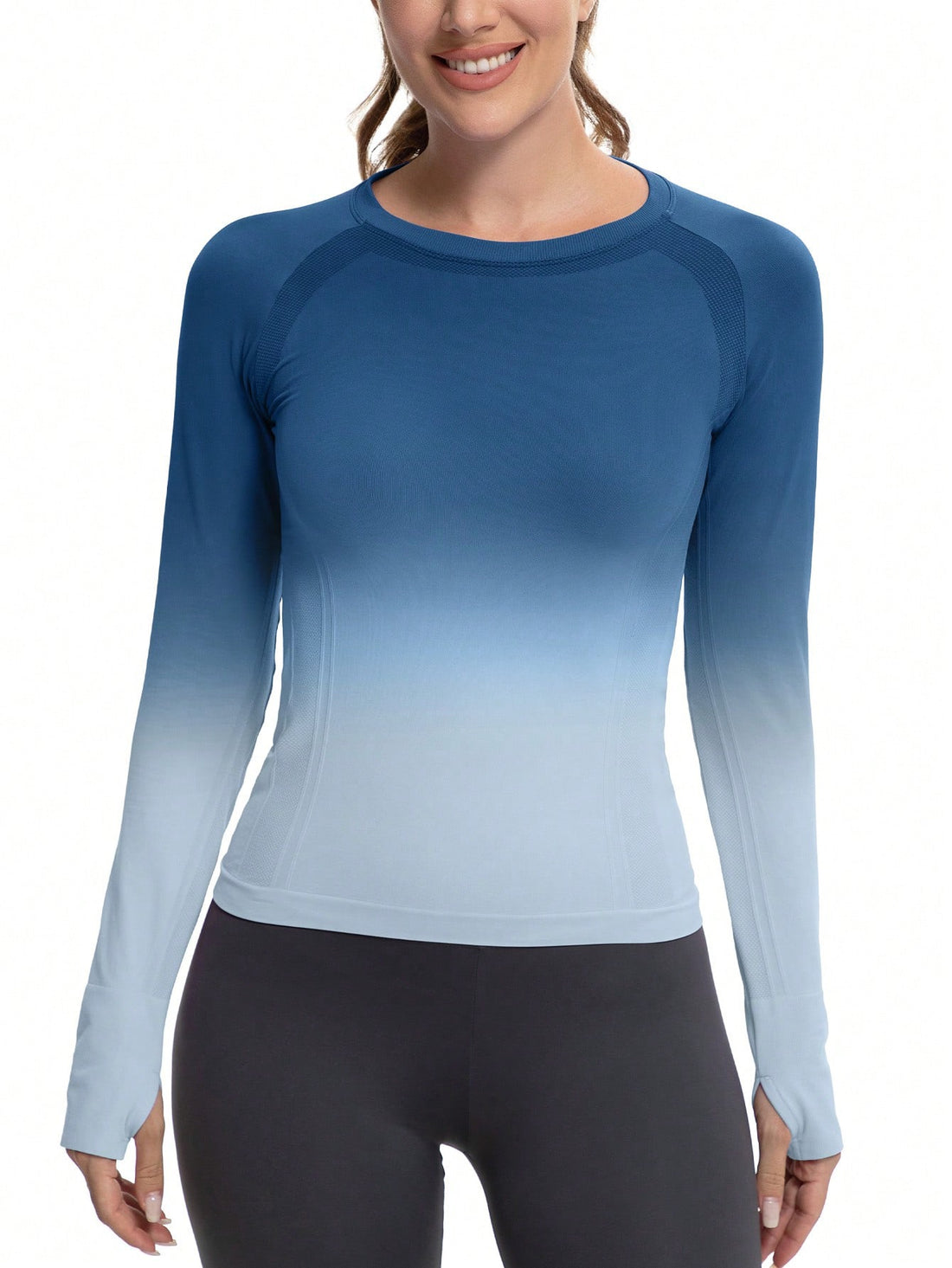Mathcat Long Sleeve Workout Top