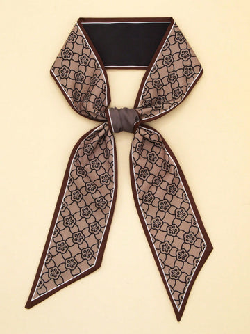 Brown double sided Twilly