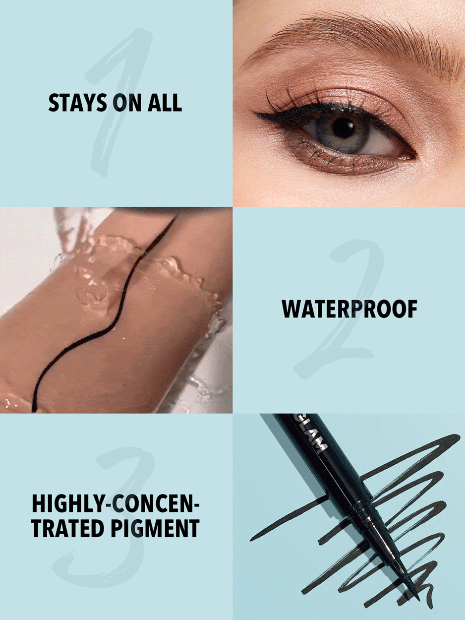 Waterproof eyeliner