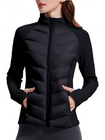 Lightweight Waterproof Dide Zipper Women’s Jacket