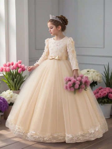 Cream Princess Dress Costume