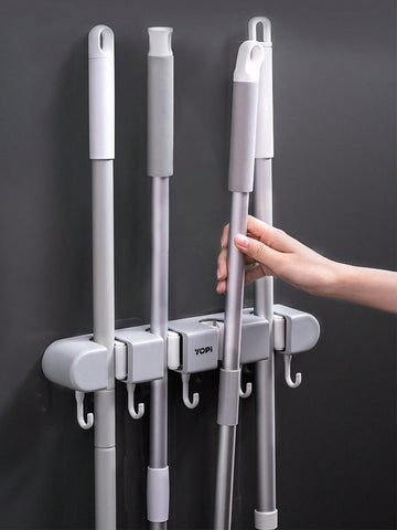 Mounted Mop Holder
