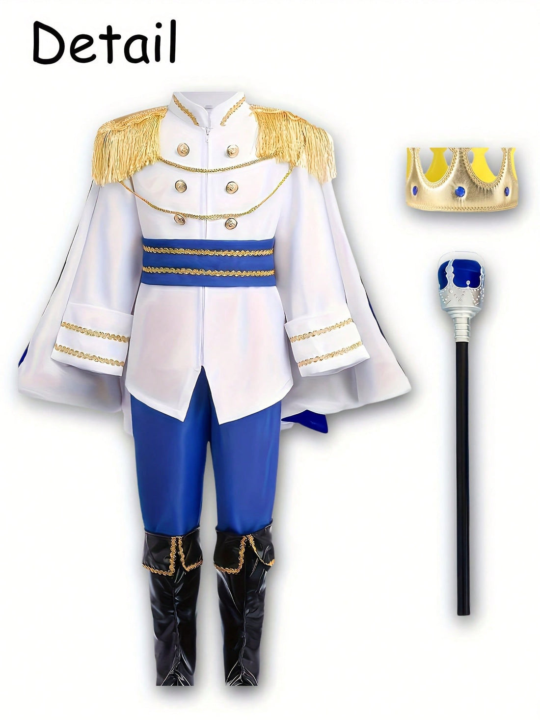 King Costume Set 7 pcs