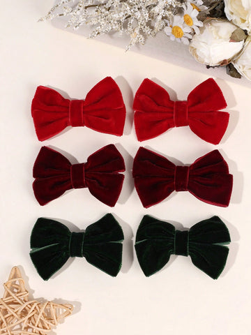 Velvet clips 8 pcs