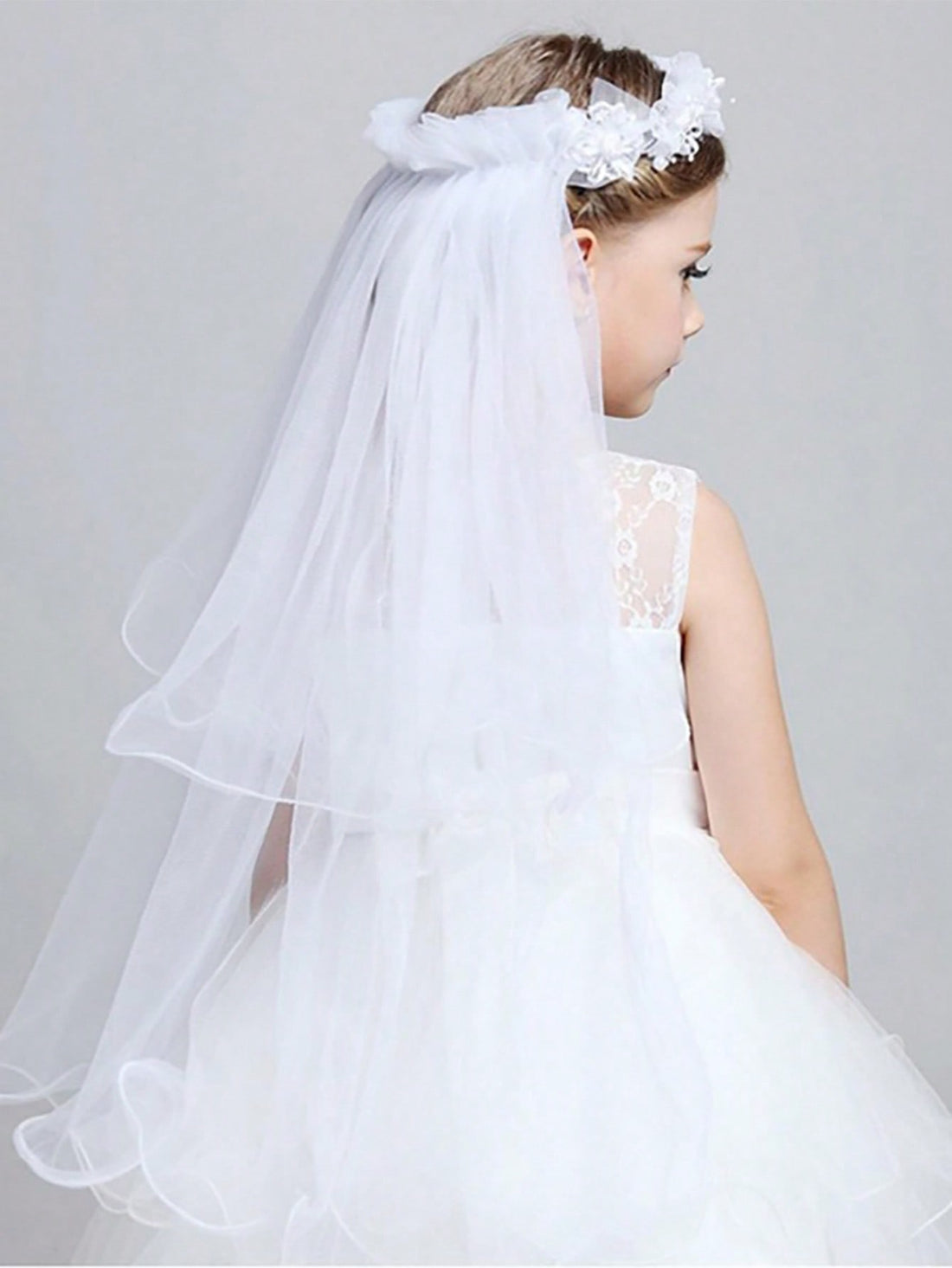 Crown Veil Headband