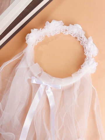 Crown Veil Headband