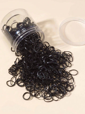 500 pc elastic hair ties