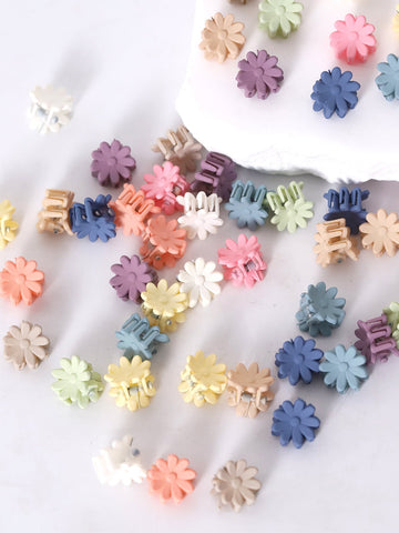 Mini Flower Claw Clips