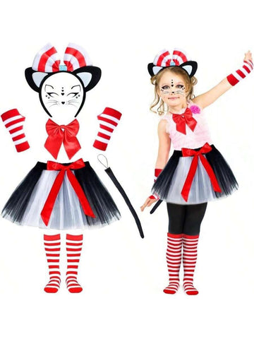 Cat in the Hat Costume Set