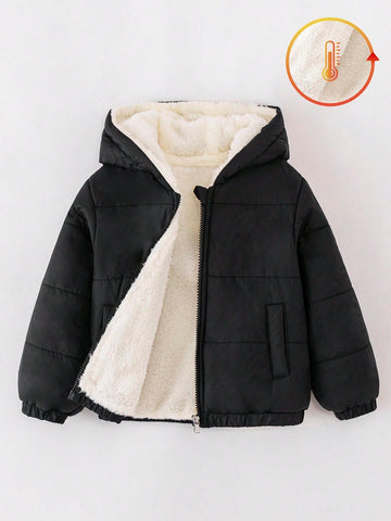 Young boys thermal lined sweater