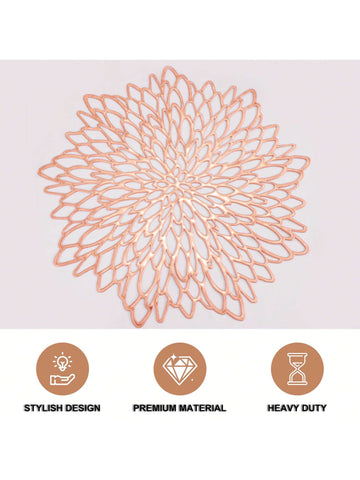 12 pcs Rose Gold Placemats