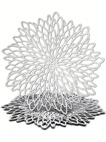 12 pcs Silver Placemats