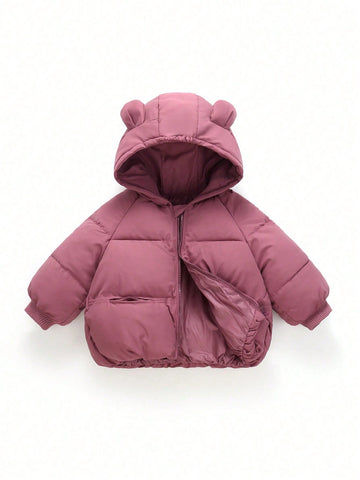 Pink Puffer Coat
