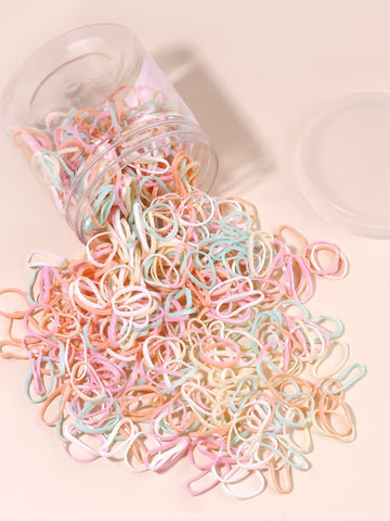 500 pcs Kids Hair Ties