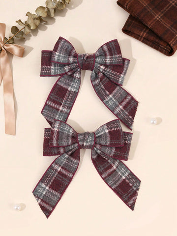 Plaid Clips