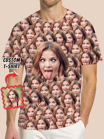 Custom face, funny shirt