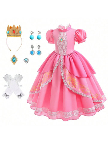 Little girls princess costume set
