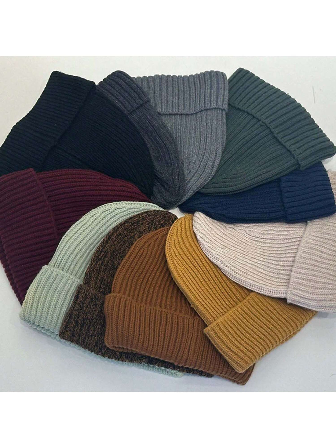 5 pcs Chunky beanies