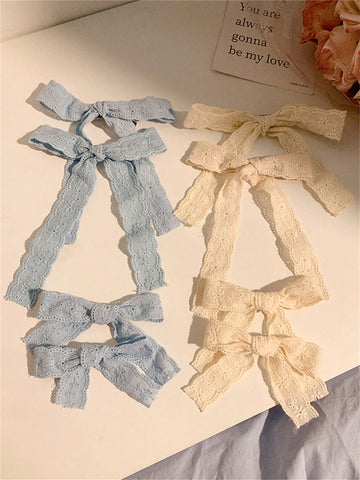 Lace bows