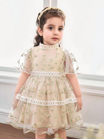 Toddler wedding short dress