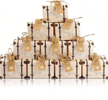 50 mini suitcase box