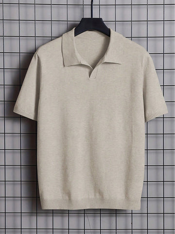 Men’s short sleeve knit shirt