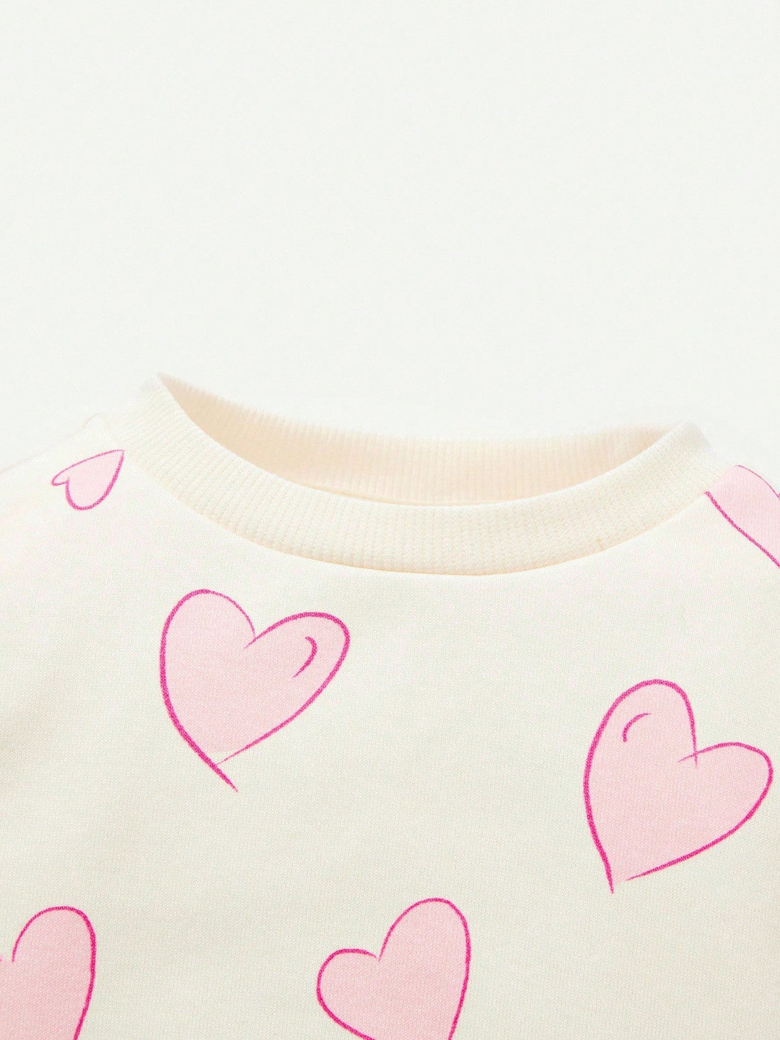 Heart sweatshirt baby