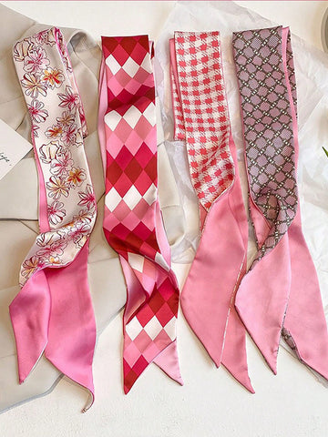 4 pc skinny scarf
