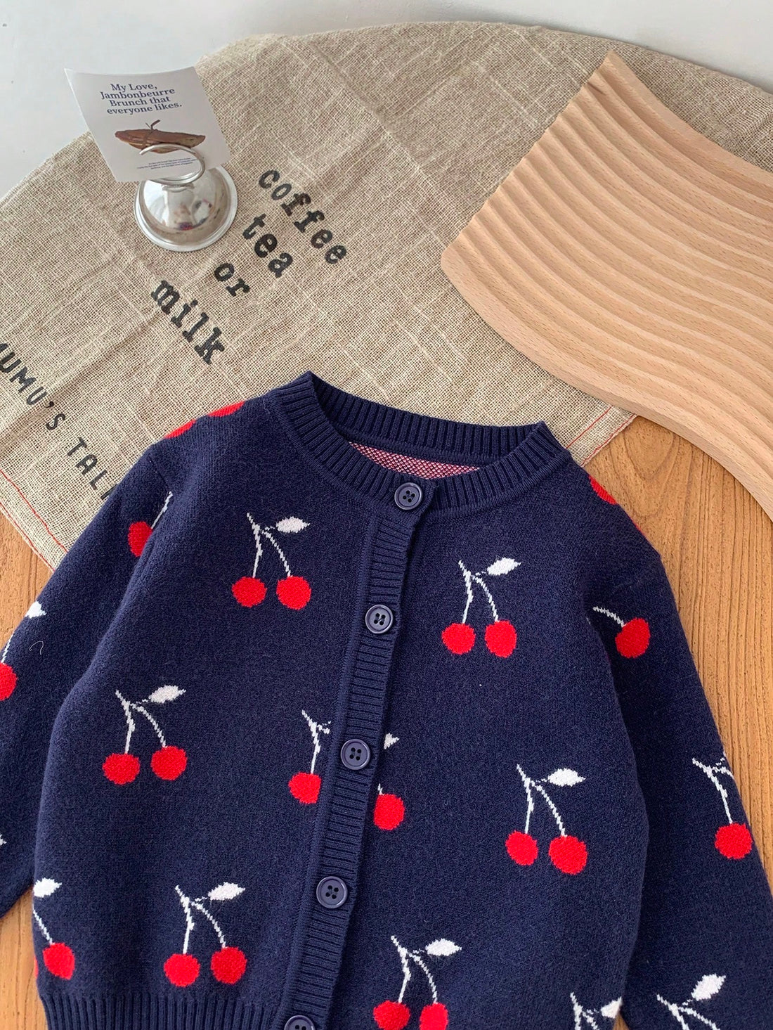 Cherry 🍒 knit cardigan