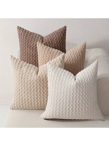4 pc velvet throw pillow covers