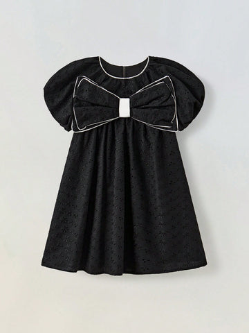 Zara inspired Kids bow dress