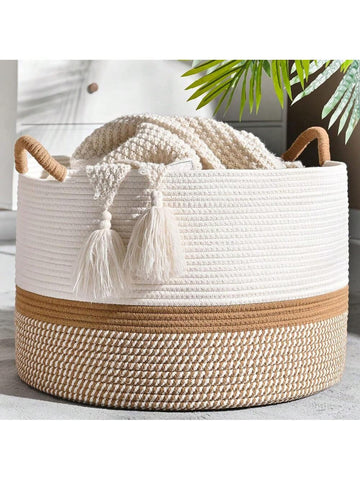 Large blanket basket