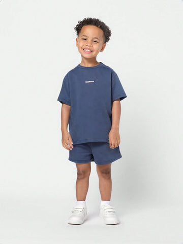 Young boy tee and shorts set