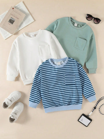 3 pc boys sweater set