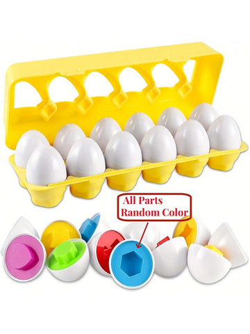 12 pc egg matching set