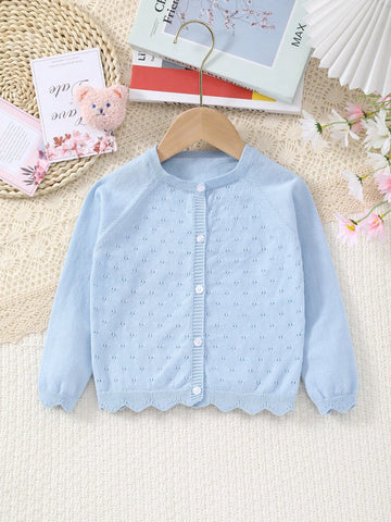 Baby girl lightweight cardigan